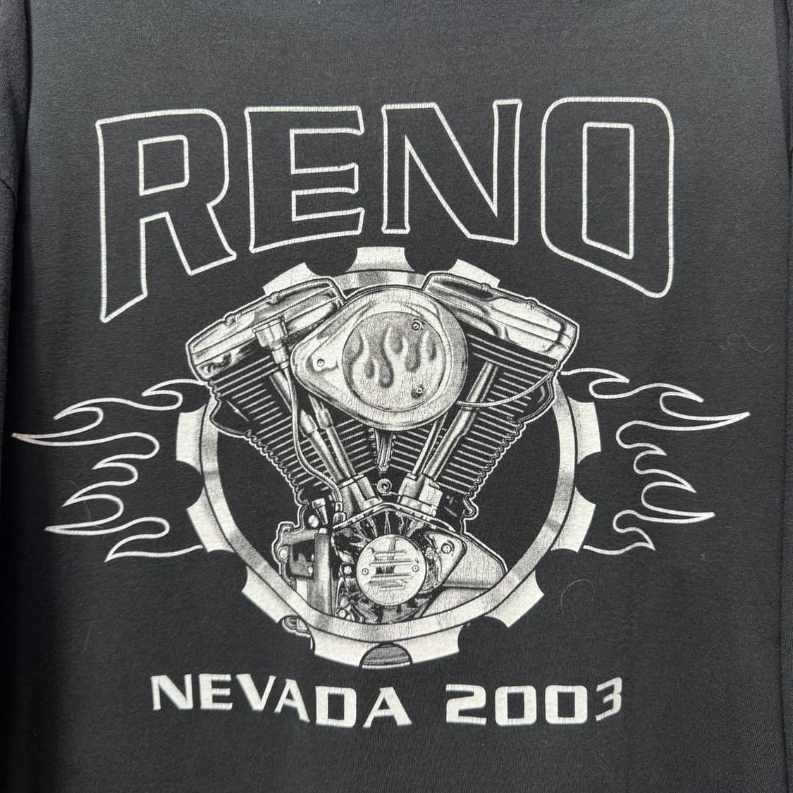 빈티지 04s biker Flame 롱슬리브 상품이미지4