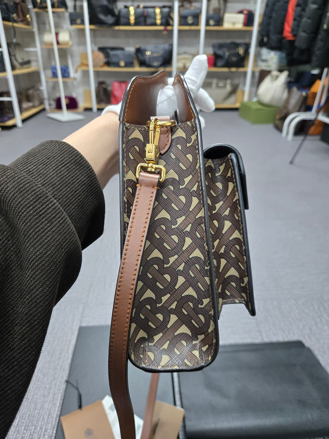 [특가][정품] 버버리 스프라이트 토트 숄더백 상품이미지4