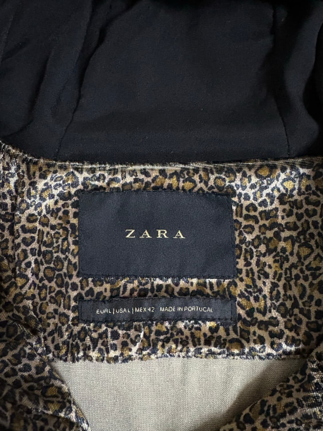 [ZARA] 자라 레오파드 후드집업 (L) 상품이미지3