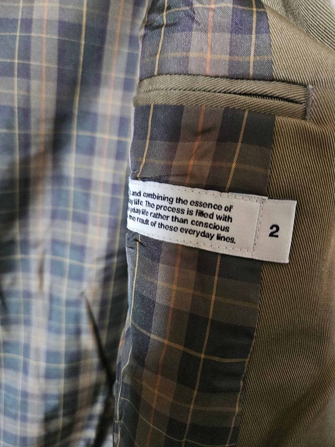 포터리 해링턴자켓 올리브 2 상품이미지4