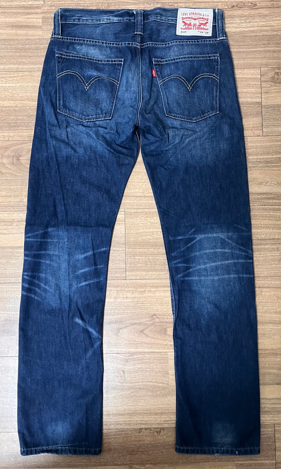 리바이스 504 데님 팬츠 W32 L34 상품이미지2