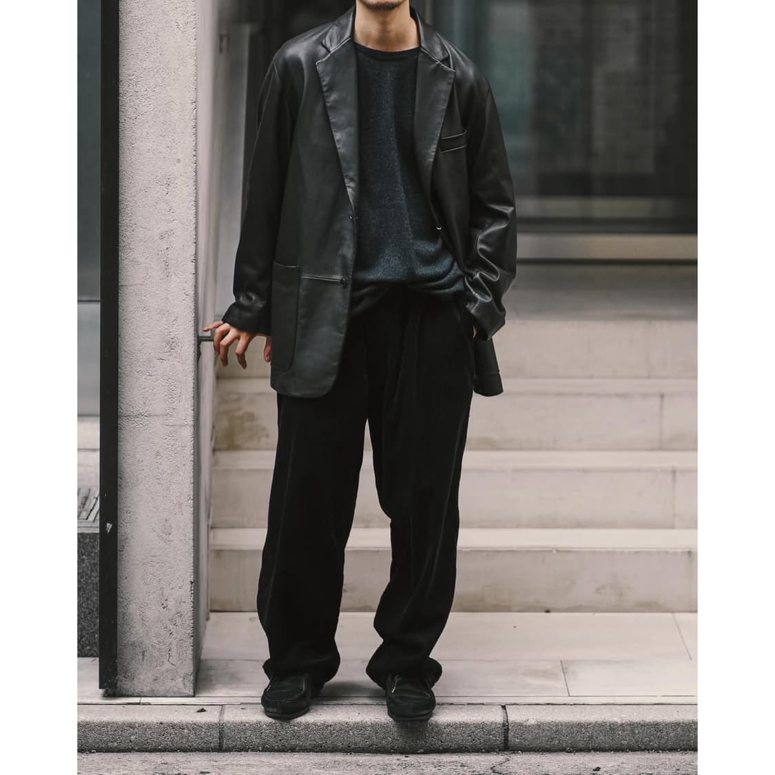 24aw SHEEP LEATHER 2B jkt 상품이미지7