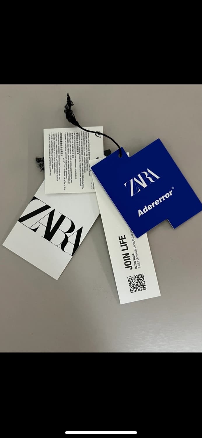 자라 x 아더에러 패치워크 진 블루 EUR 36 상품이미지7