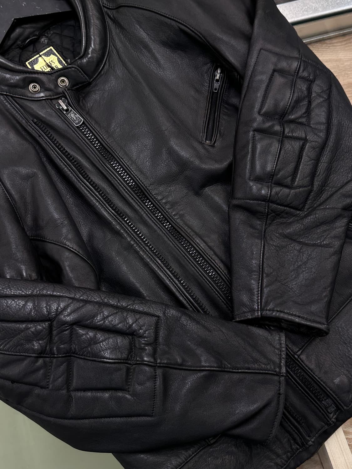 Echies 레더 80's 모토라드 레더 자켓 상품이미지6