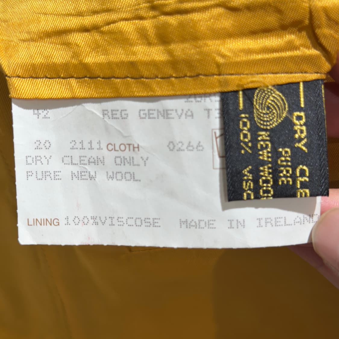 Kennedy & McSharr 체크 트위드 자켓 상품이미지10