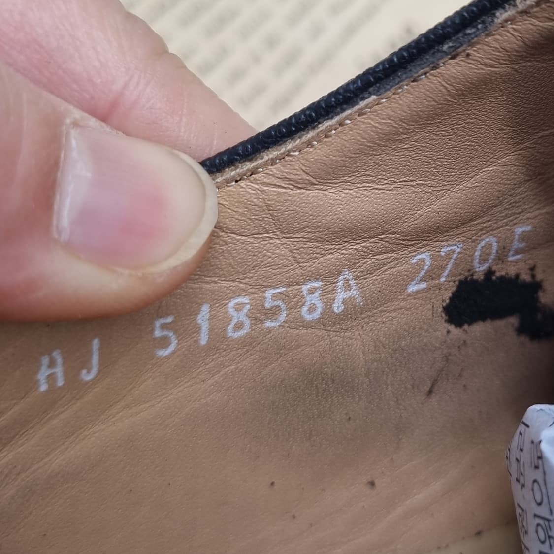 탠디 소가죽 남성정장구두270 상품이미지6