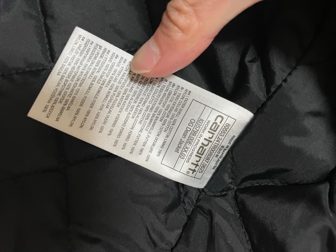 칼하트윕 OG 딘 자켓 상품이미지6