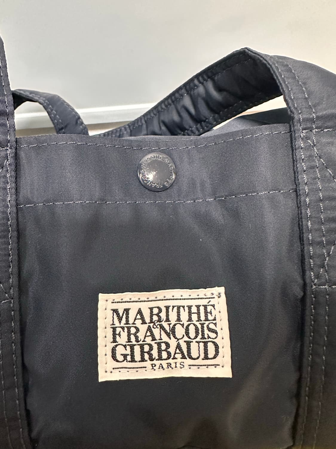 마리떼프랑소와저버 나일론 더플백 네이비 상품이미지2