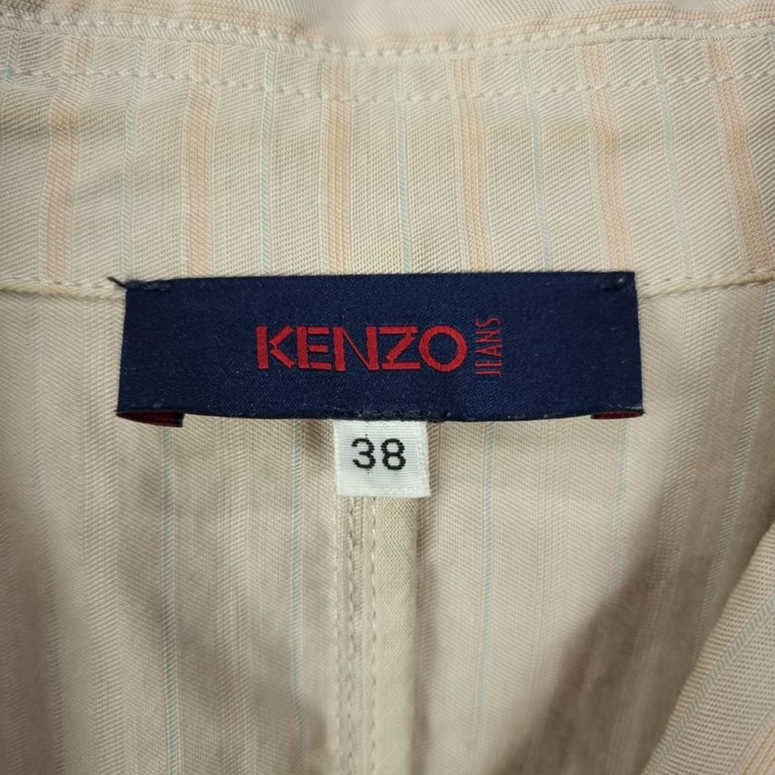 [겐조] 빈티지 린넨 블레이저 자켓 P01575 상품이미지6