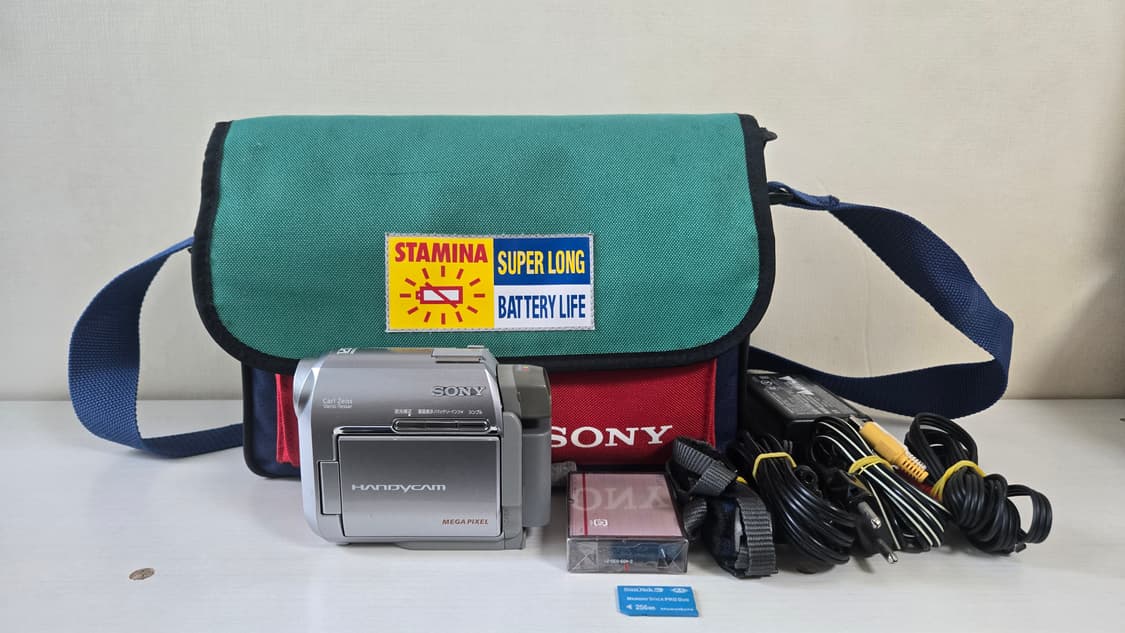 (6mm테이프캠코더)소니 Dcr Hc40 상품이미지1