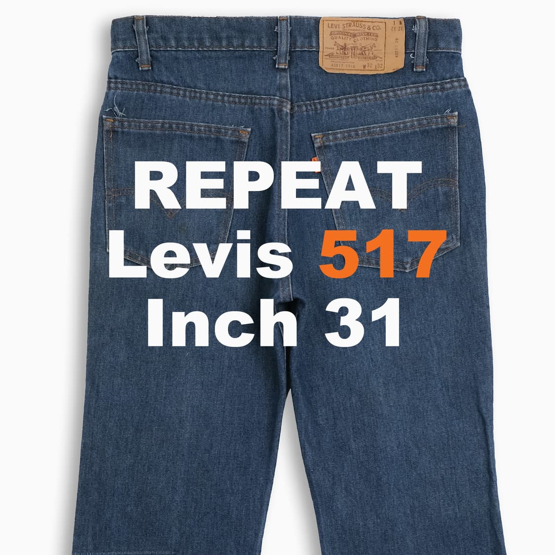리바이스 517 오렌지탭 진청 70s USA 31인치 OR5173284 상품이미지1