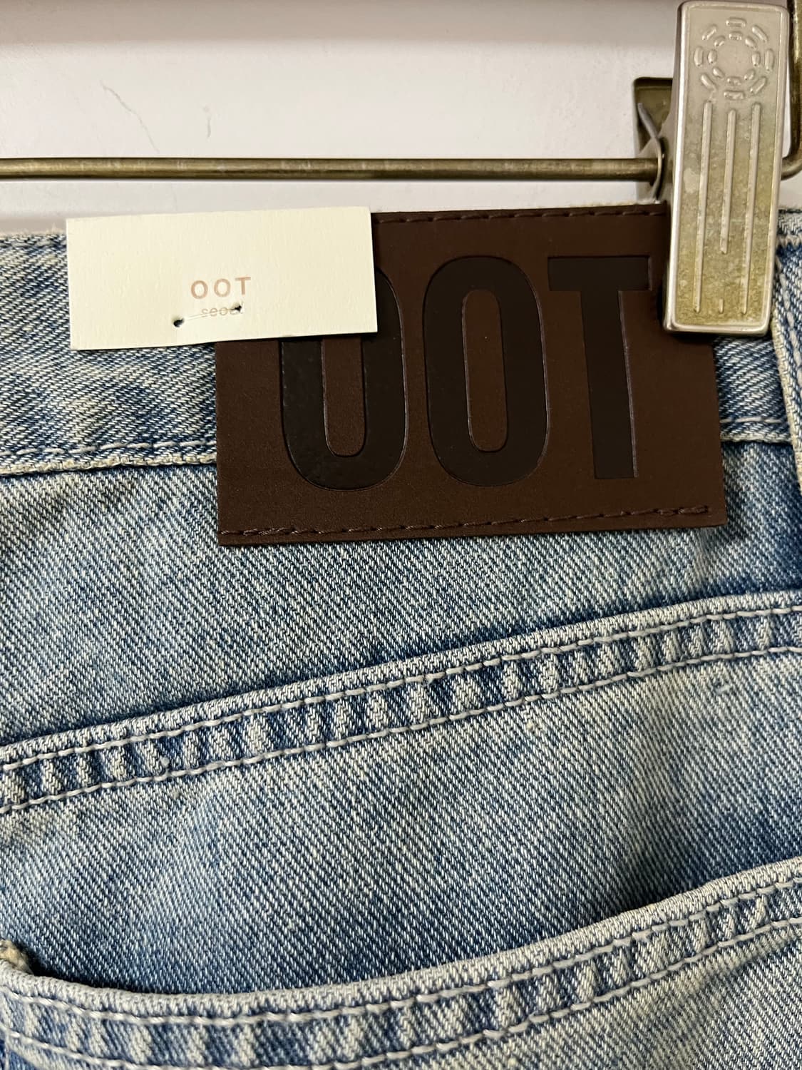 OOT 와이드 청바지 오오티 그라데이션 데님 (새상품) 상품이미지8