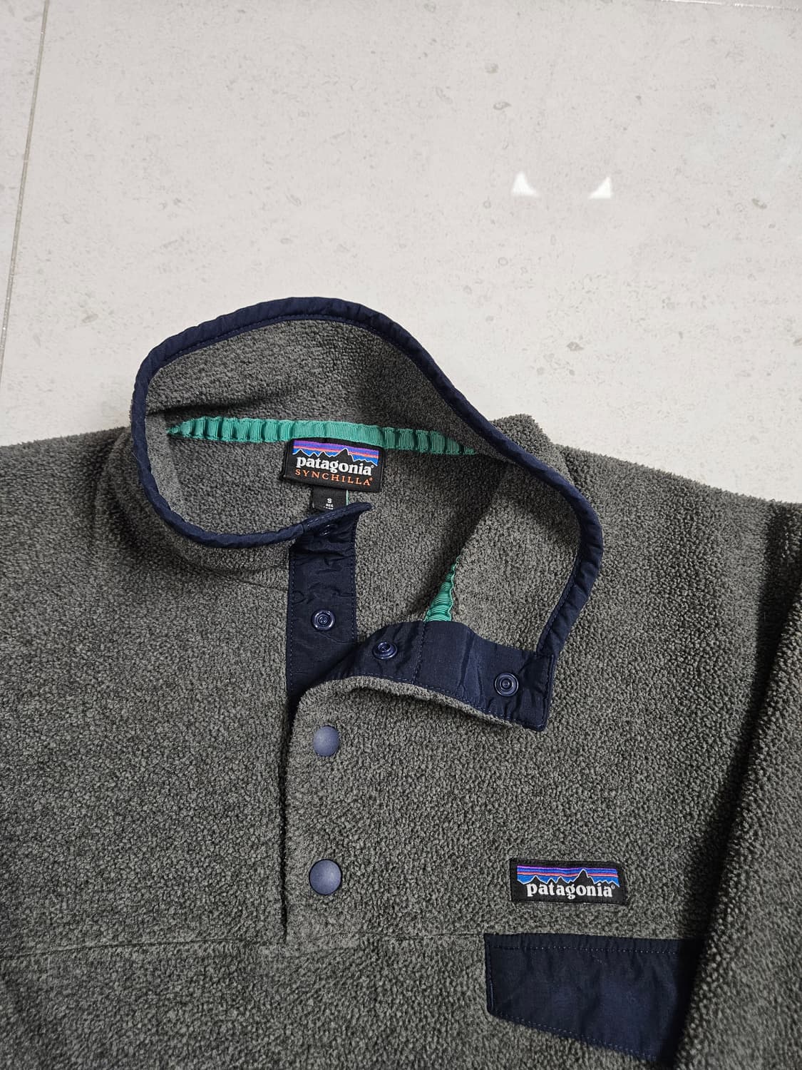 파타고니아 신칠라 s 니켈 네이비 상품이미지4