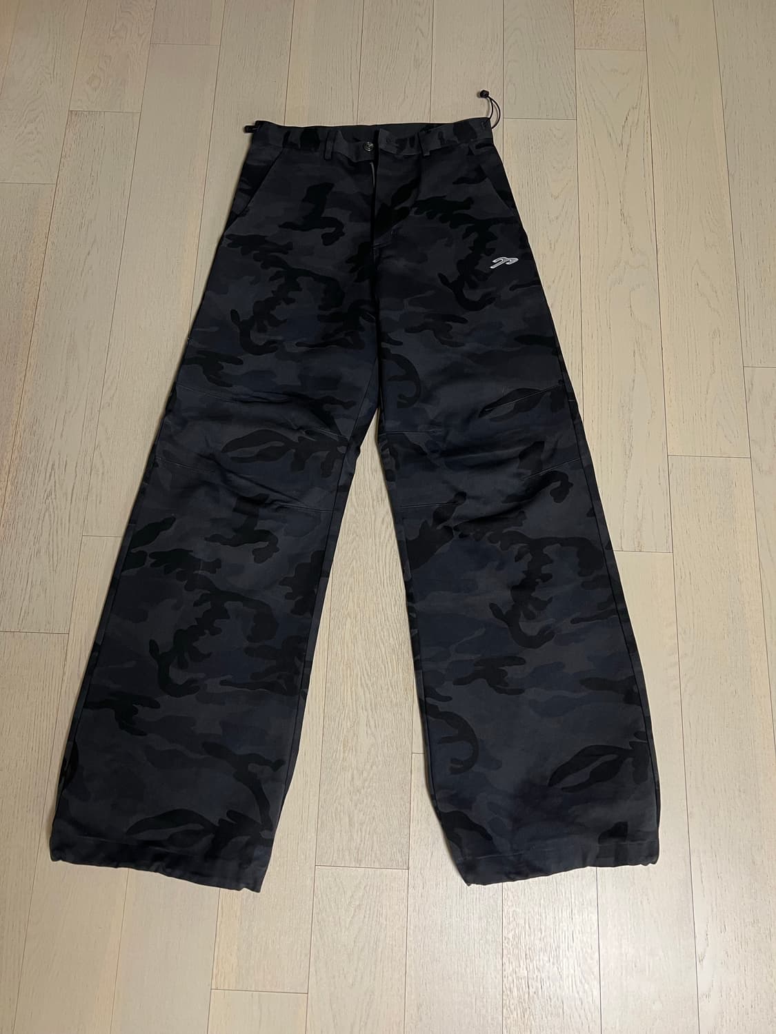 탄산마그네슘 코튼 와이드 스터드 팬츠 상품이미지2