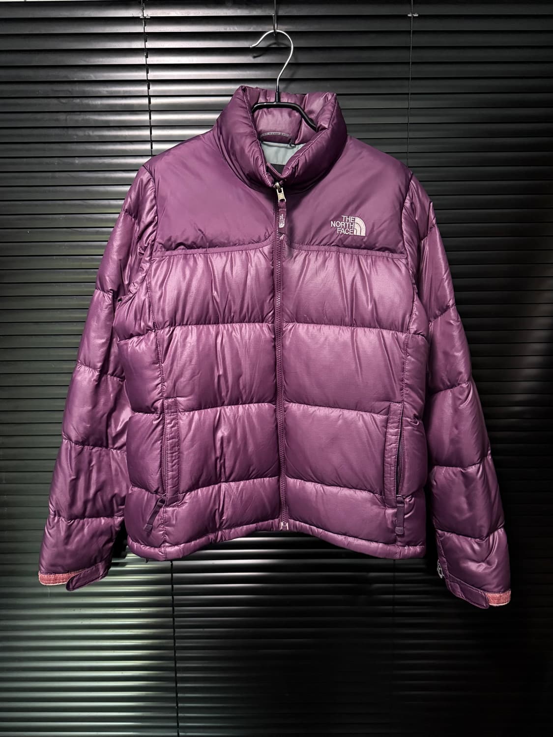 노스페이스 눕시 700 패딩 보라색 퍼플 85 정품 빈티지 등산 방한 상품이미지1