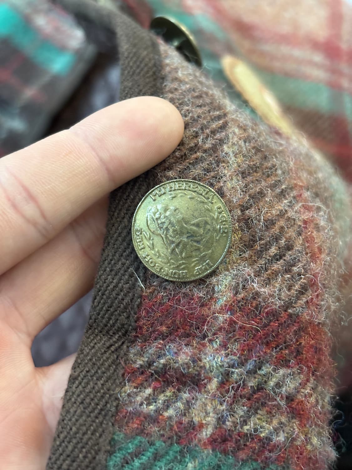 Pink House 핑크하우스 체크 울 자켓 상품이미지5