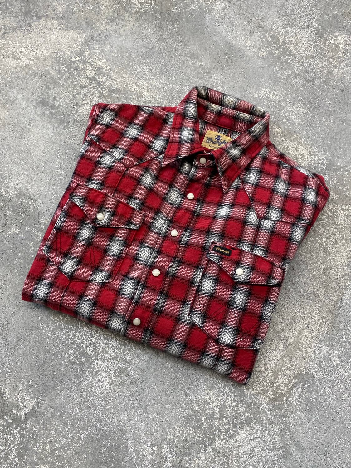 [M] Wrangler x AKM 랭글러 웨스턴 체크셔츠 상품이미지8