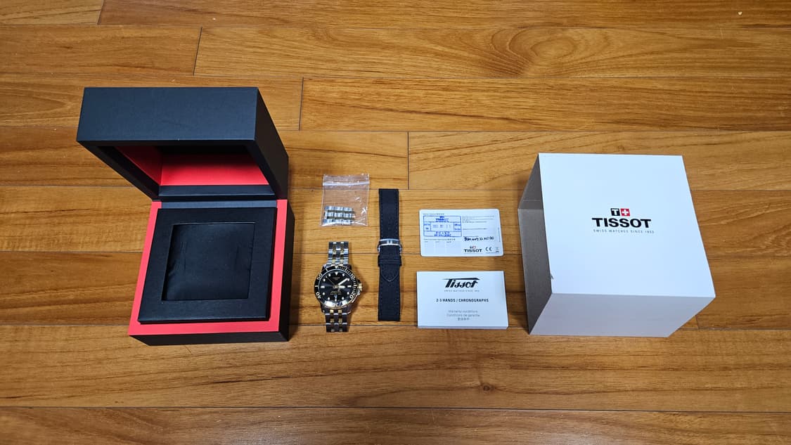 티쏘 씨스타 1000 파워매틱80 콤비 풀박스 상품이미지5