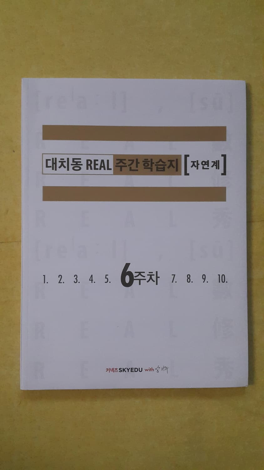 수능 수학 삽자루 대치동 리얼 주간 학습지 자연계 6주차 상품이미지1