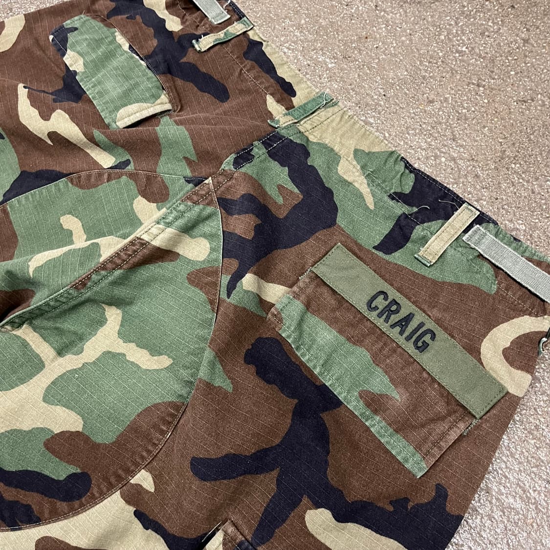 미군 우드랜드 BDU  컷오프 쇼츠 (~37”) 상품이미지5