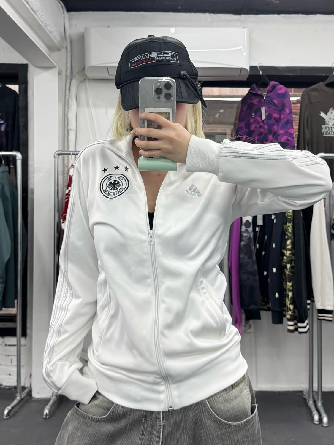 아디다스 독일 실버 져지 상품이미지3