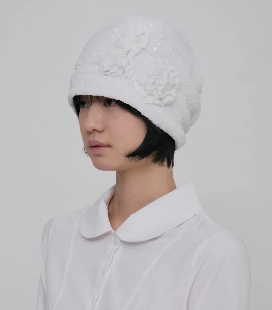 플레어업 러플 셔링 비니 상품이미지1