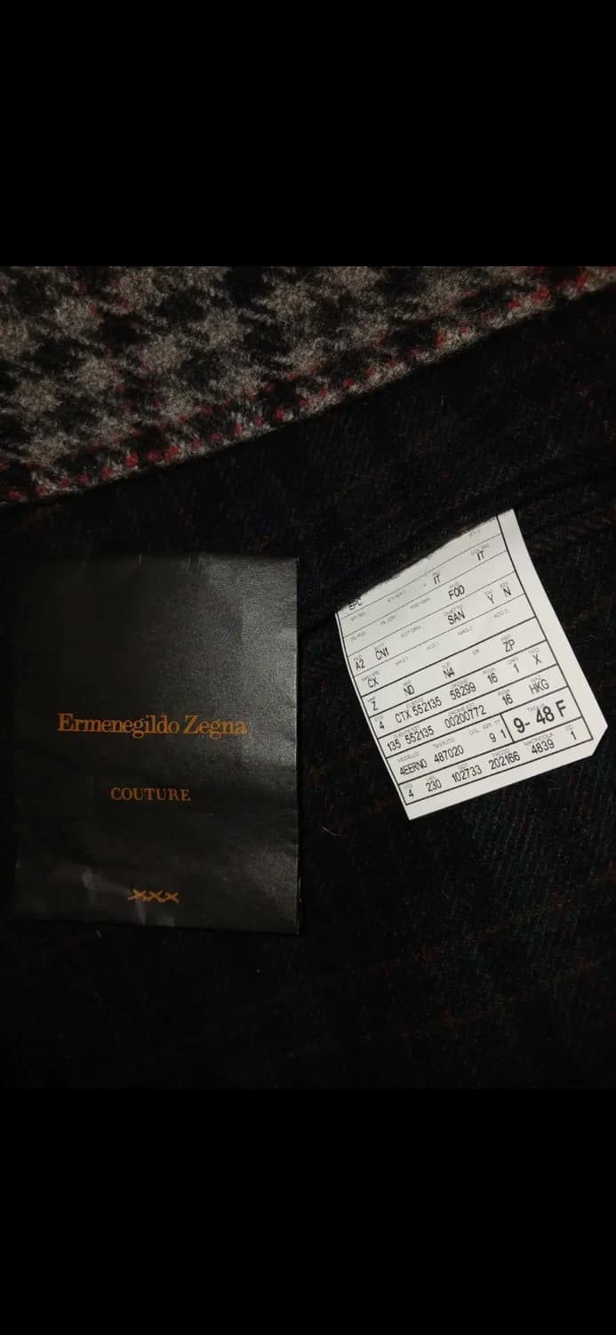 Ermenegildo Zegna COUTURE xxx WOOL COAT 상품이미지5