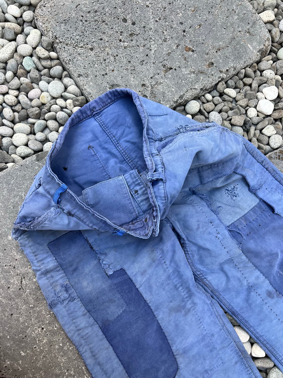 60s OLD FRENCH MOLESKIN FADED 빈티지몰스킨워크팬츠 상품이미지7