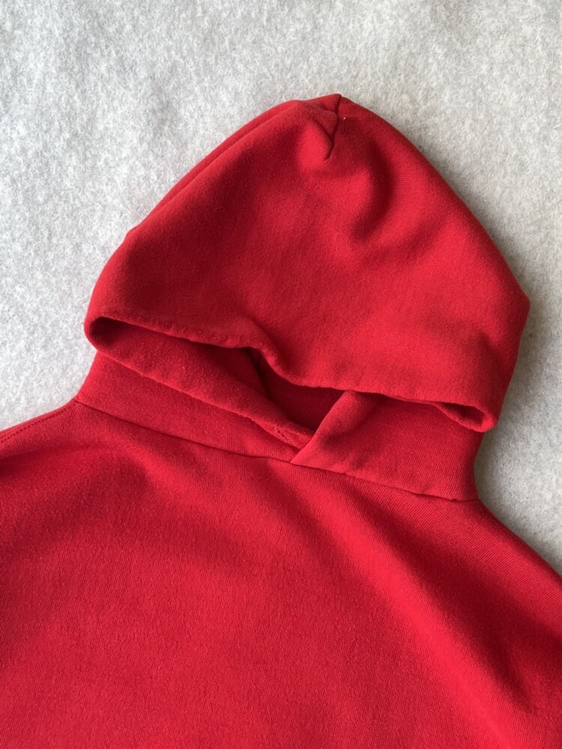 (L) 러셀 1970 s 빈티지 듀블라 후드티 레드 상품이미지2