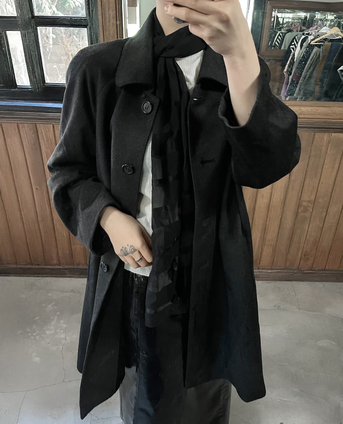 JPV cashmere 100 relaxed coat 캐시미어 코트 상품이미지5