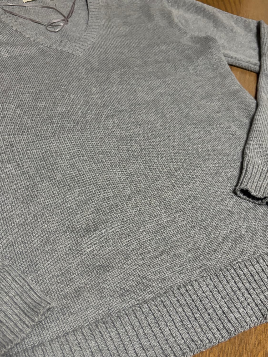 글로니 니트 G CLASSIC V-NECK SLIM KNIT 상품이미지5