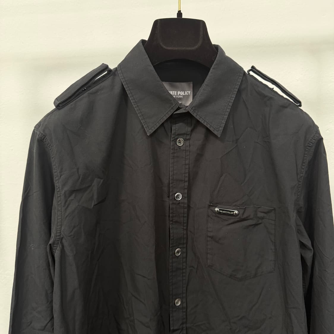 PRIVATE POLICY 프라이빗 폴리시 셔츠 상품이미지2
