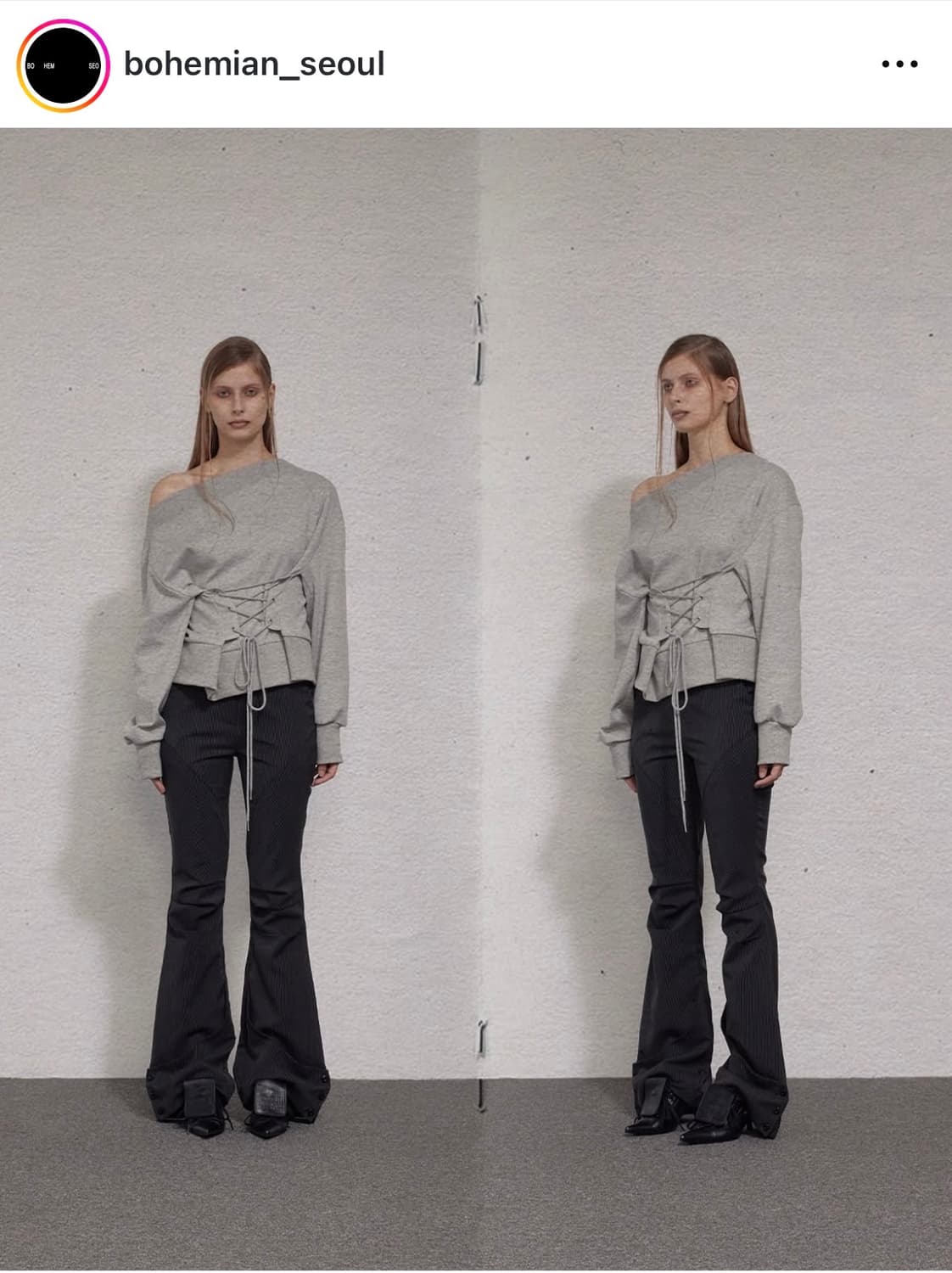 보헤미안 서울(Bohemian Seoul) Flared Trousers 상품이미지5