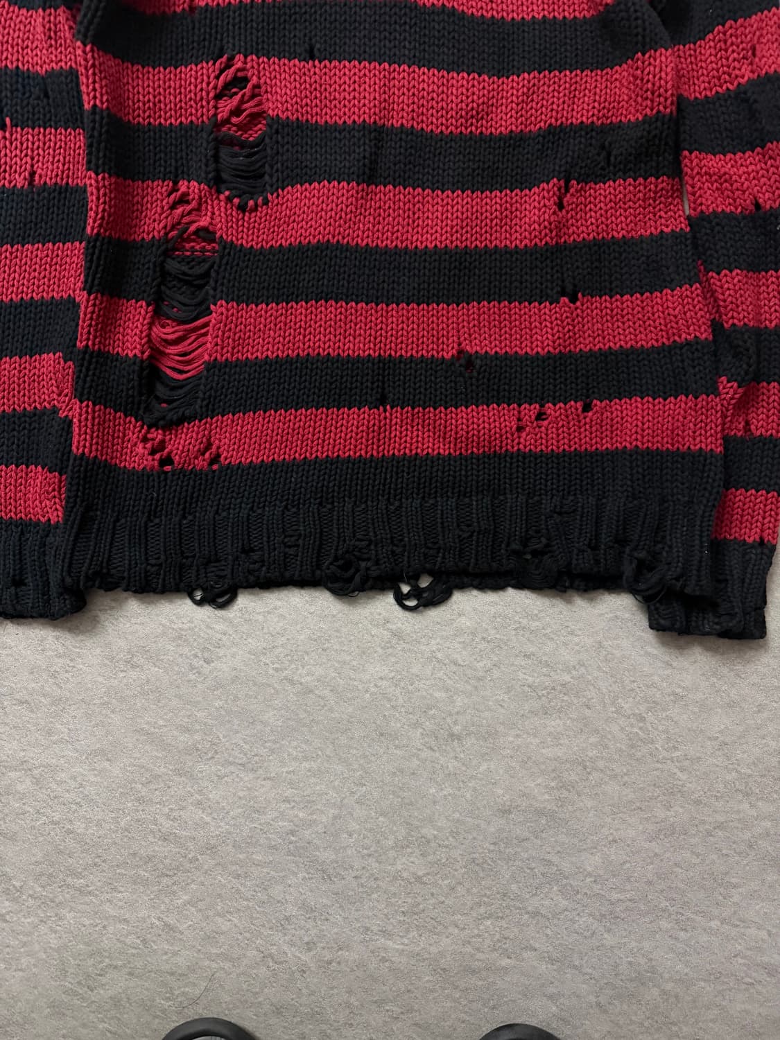 R13 알써틴 디스트로이드 니트 상품이미지4