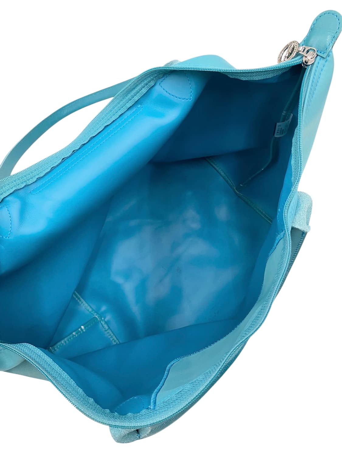 롱샴 르 플리아쥬 쇼퍼백 블루 상품이미지3