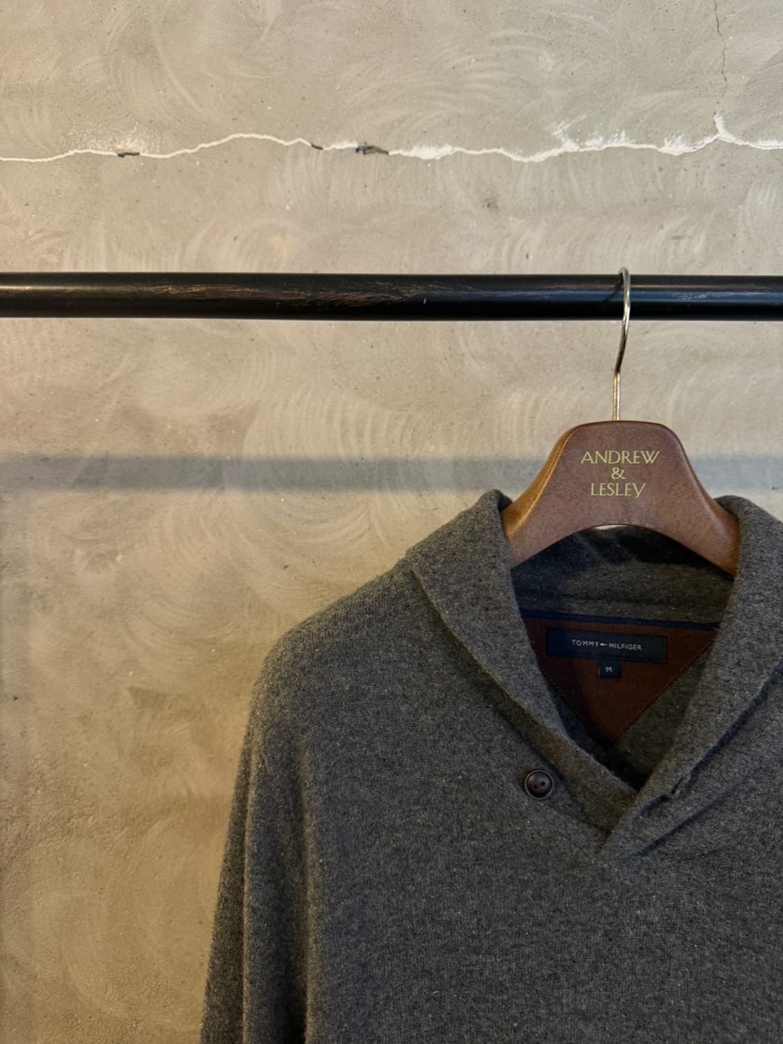 타미힐피거 숄칼라 맨투맨 100 상품이미지2