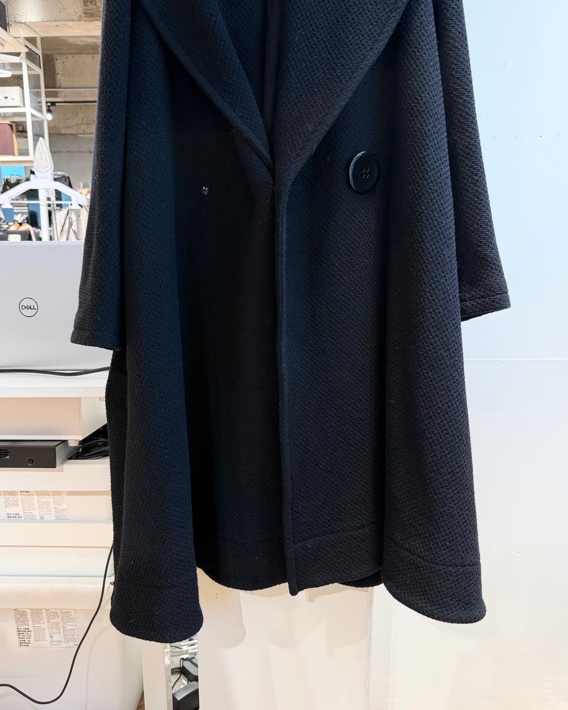 리미 푸 블랙 울 롱 코트  상품이미지6