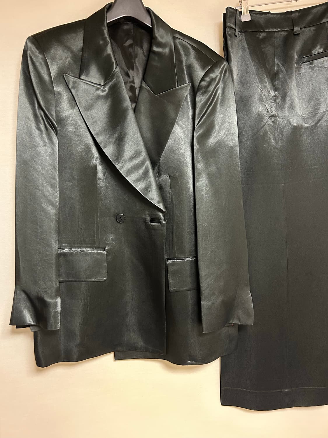 Arket silk suit set up size40 상품이미지9