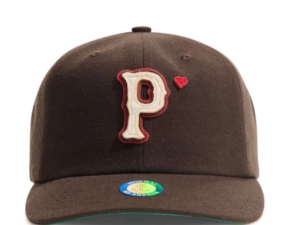 Paly hollywood p cap 브라운 상품이미지1
