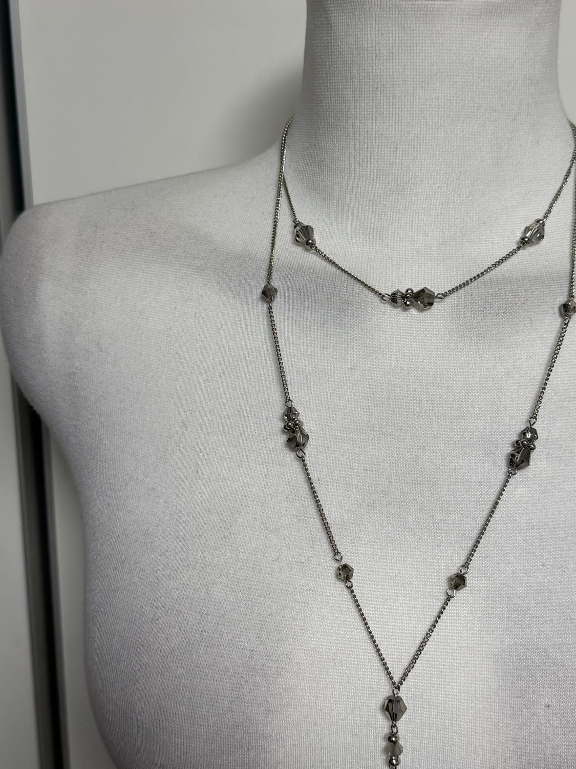 레이어드 롱 드랍 목걸이 상품이미지2