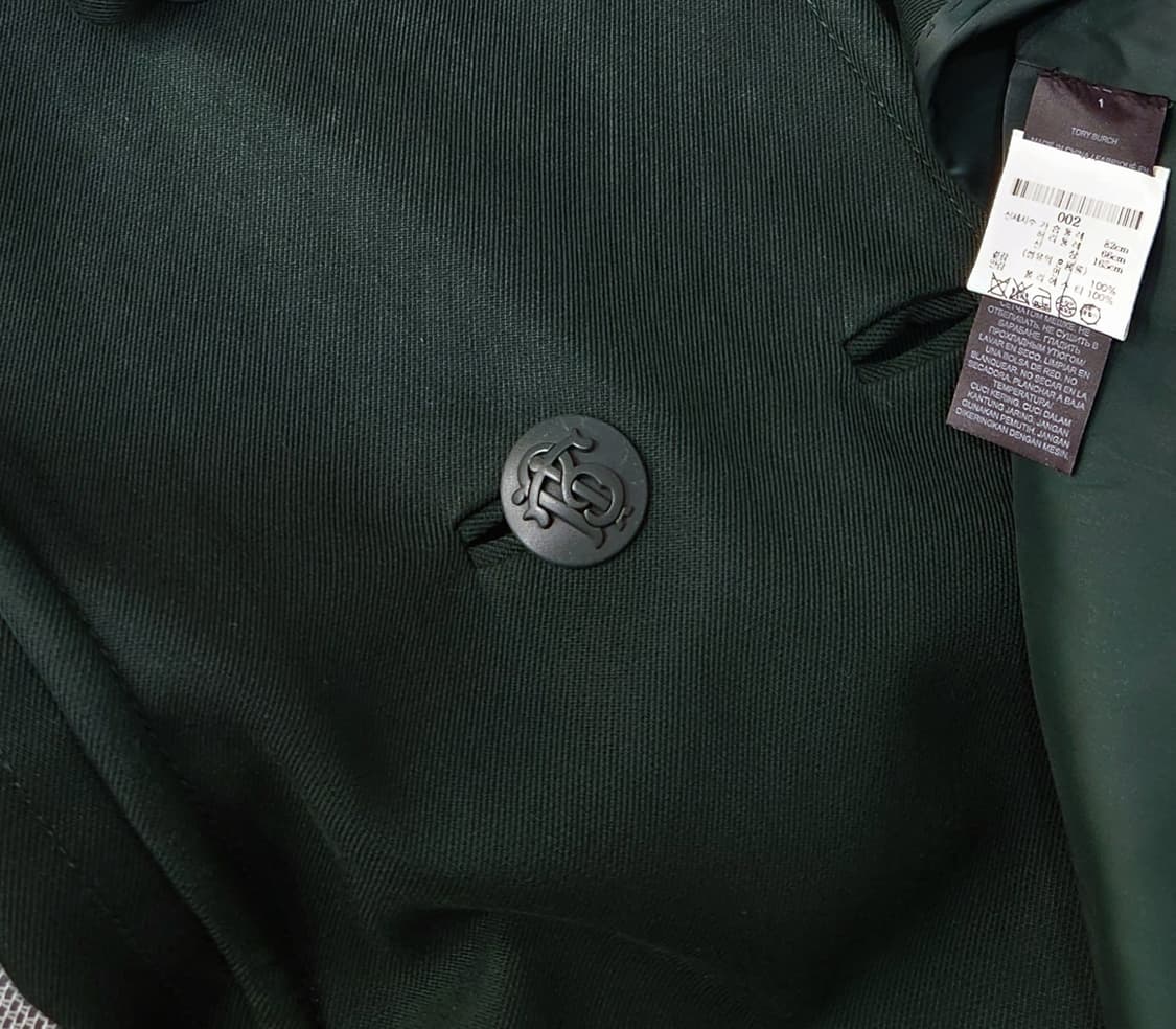 (새상품급)토리버치 코튼 트윌 더블 롱코트 상품이미지8