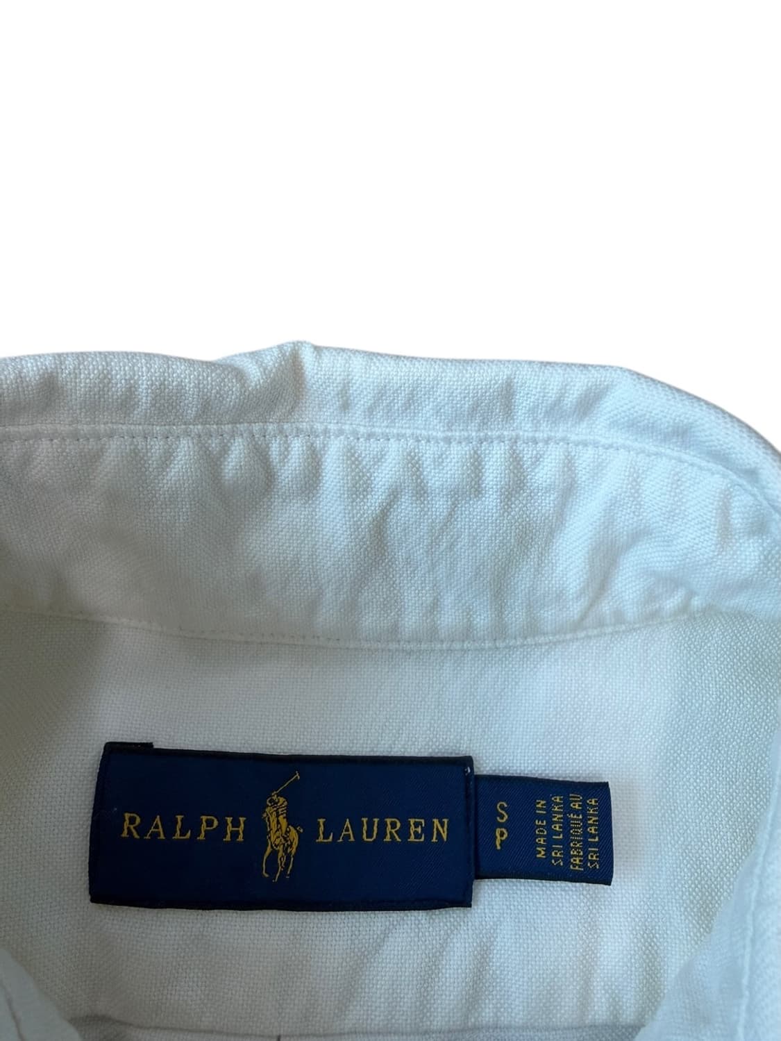 폴로 옥스포드 셔츠 화이트 (S/국내90~95) 상품이미지8