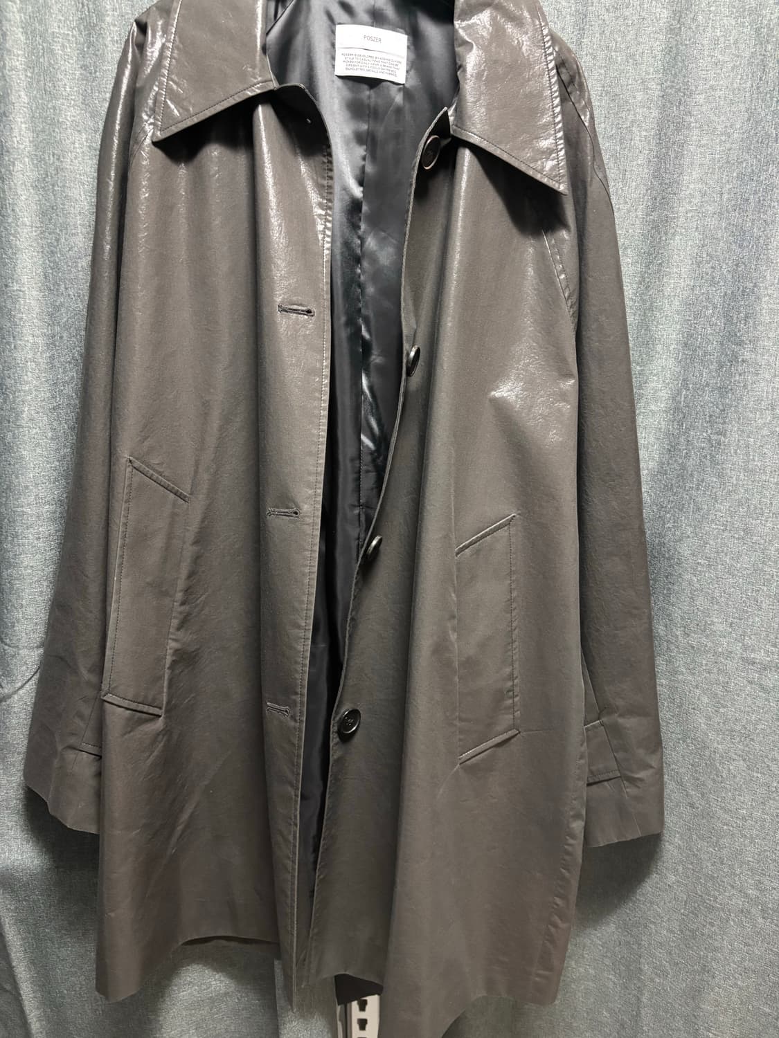 포저자켓 레더 자켓 하프자켓 바래짐 상품이미지5