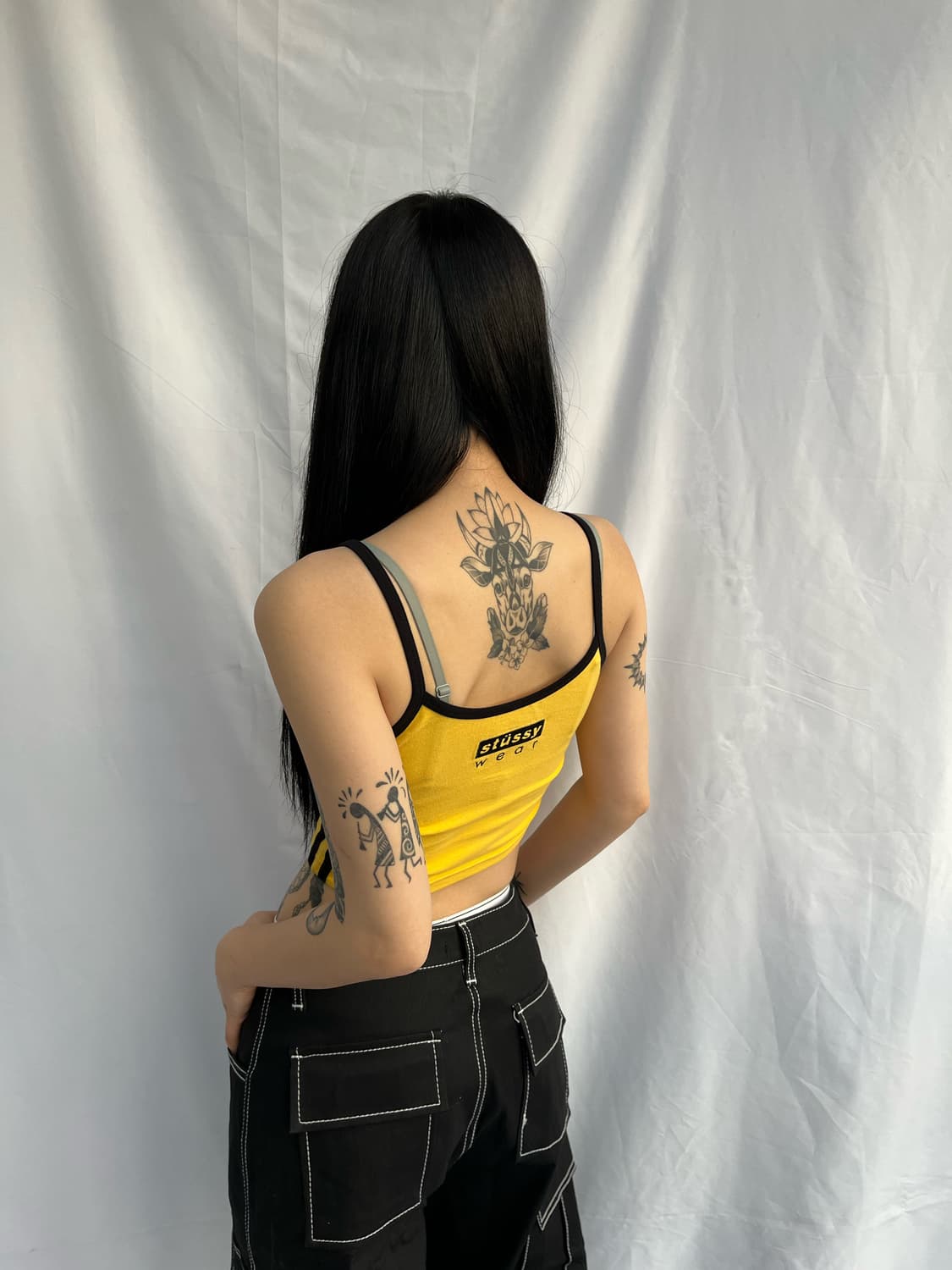 스투시 크롭 슬리브리스 상품이미지7