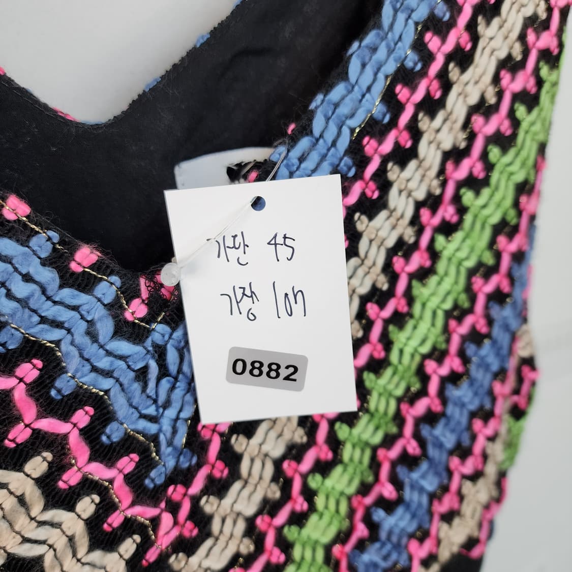 명품 나비 자수 블랙 롱 원피스 상품이미지6