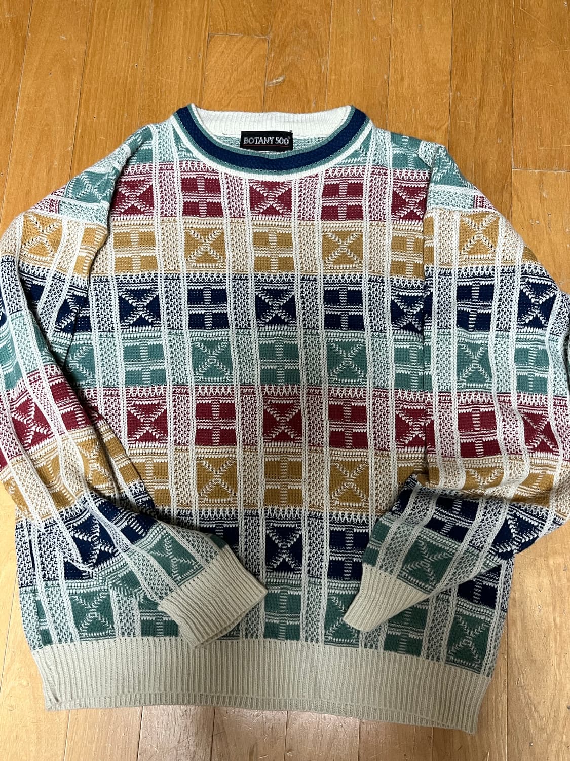 에스닉 니트 상품이미지1