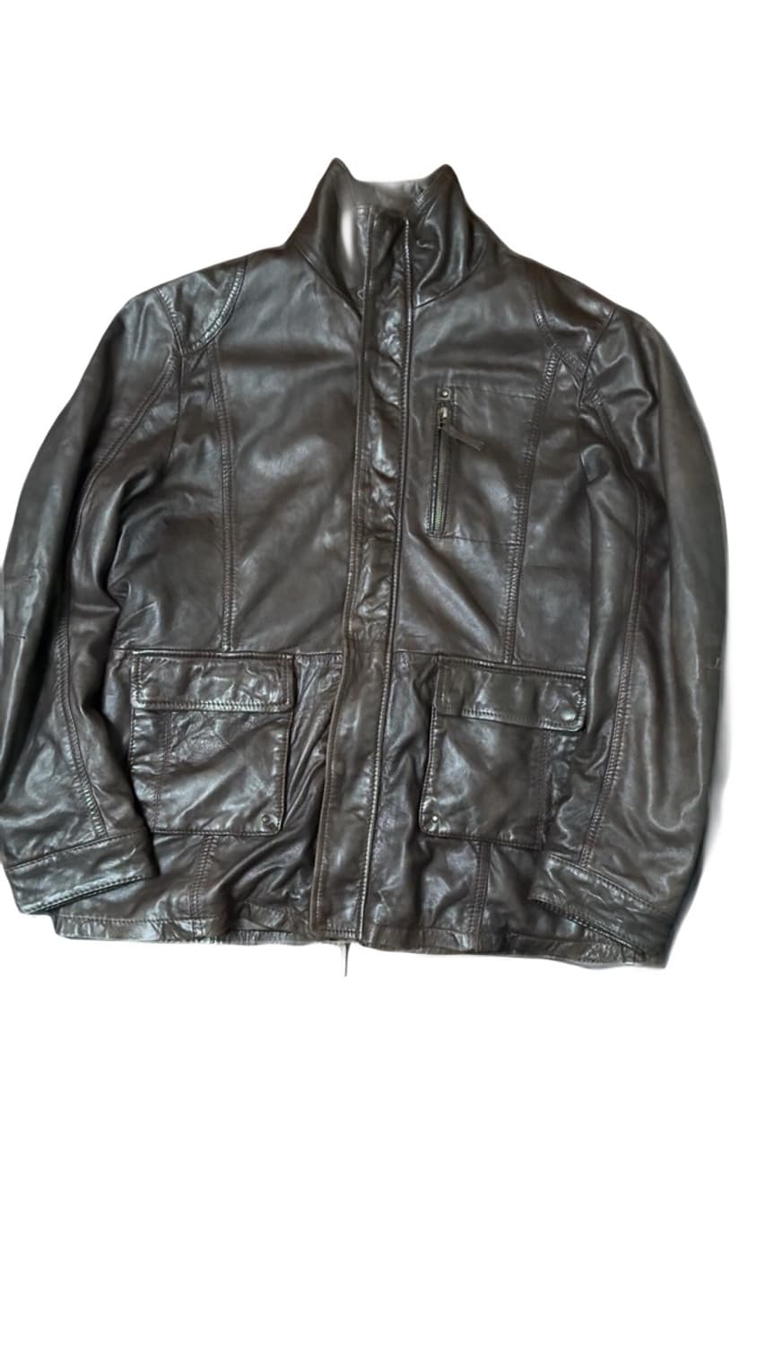 독일 빈티지 밀리터리 브라운 레더 상품이미지2