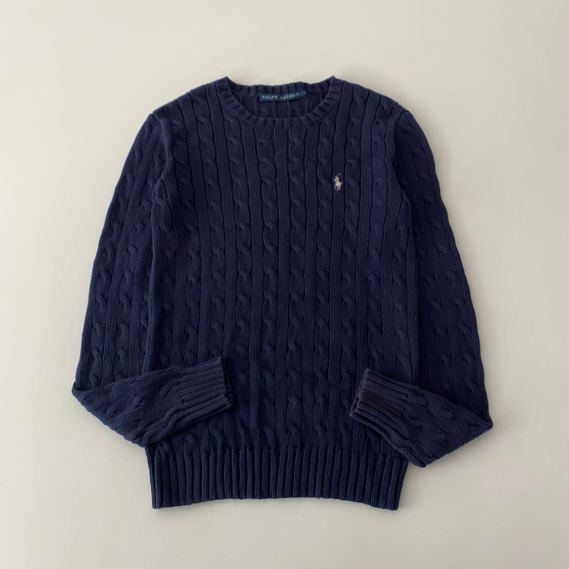 S ) 폴로니트 케이블니트 A1600 상품이미지4