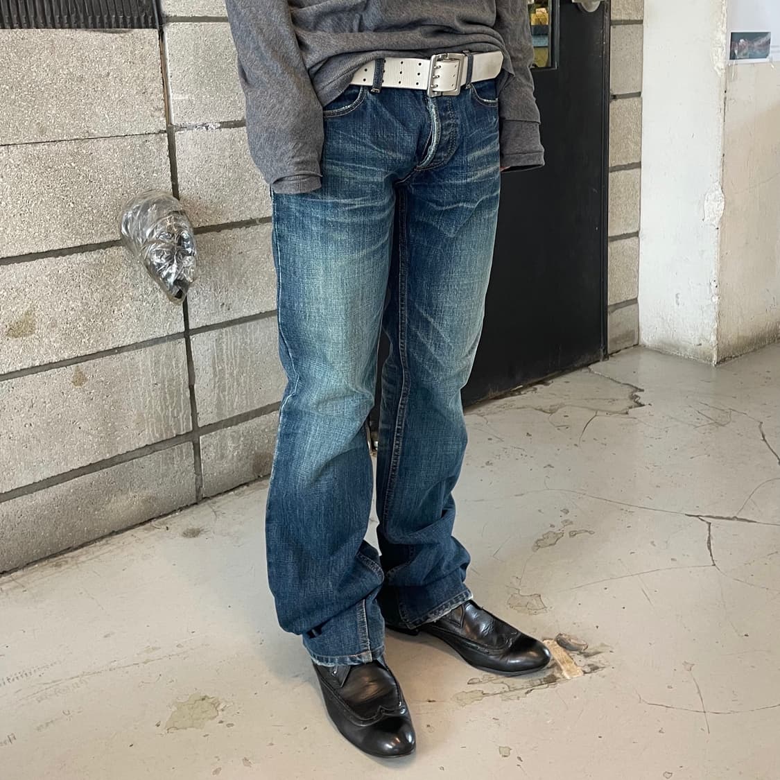 립반윙클 데님 팬츠 상품이미지2