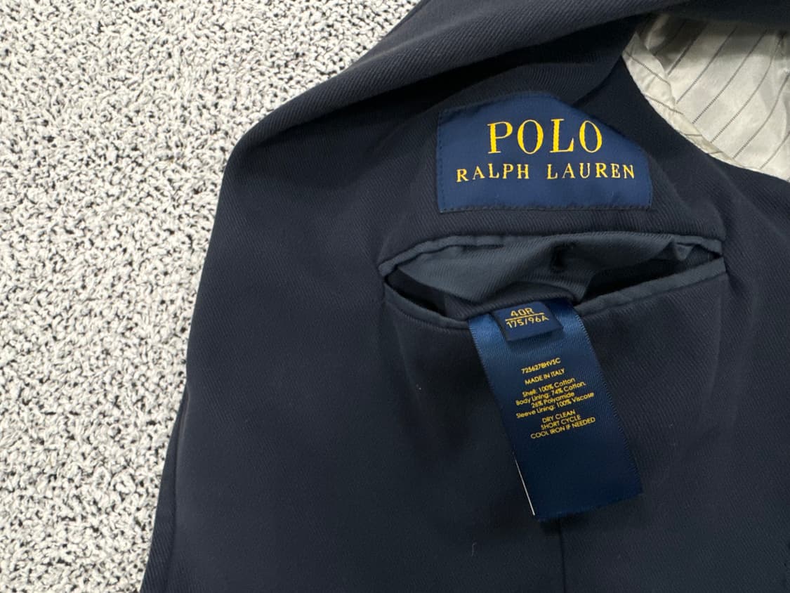 폴로 랄프로렌 신형 이태리 3버튼 블레이저 상품이미지6